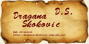 Dragana Skoković vizit kartica